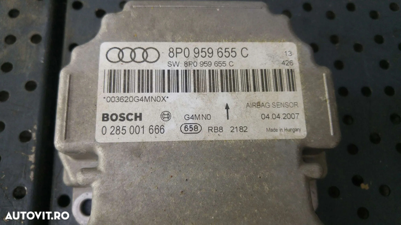 Modul calculator airbag audi a3 8p 8p0959655c 0285001666 - 3