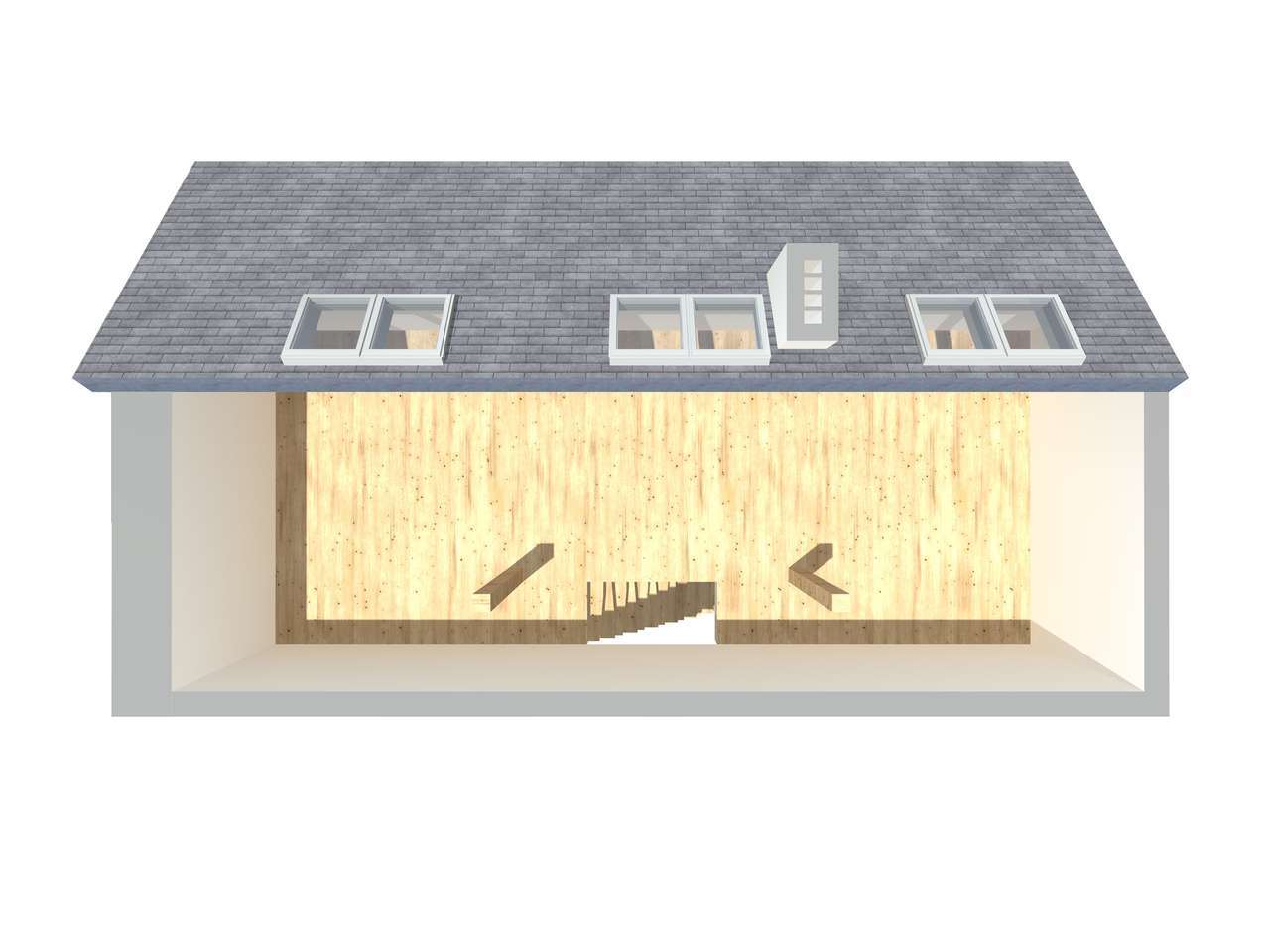 Armii Krajowej 8A - mieszkanie 3 pokoje - 69,41 m2 -dwupoziomowe-3