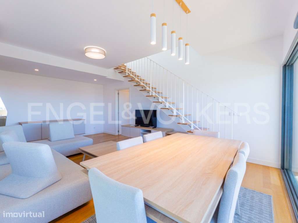 Penthouse T2 com suíte e terraço vista mar em Faro - Grande imagem: 4/52