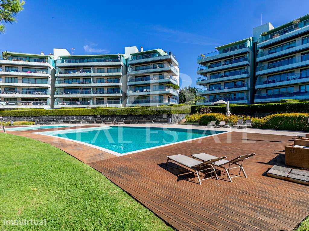 T2 no condominio SCALA Cascais | Jardim privado e jardim do condomí...-33