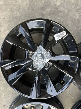 vând jante originale Audi pe 16” negre noi - 2