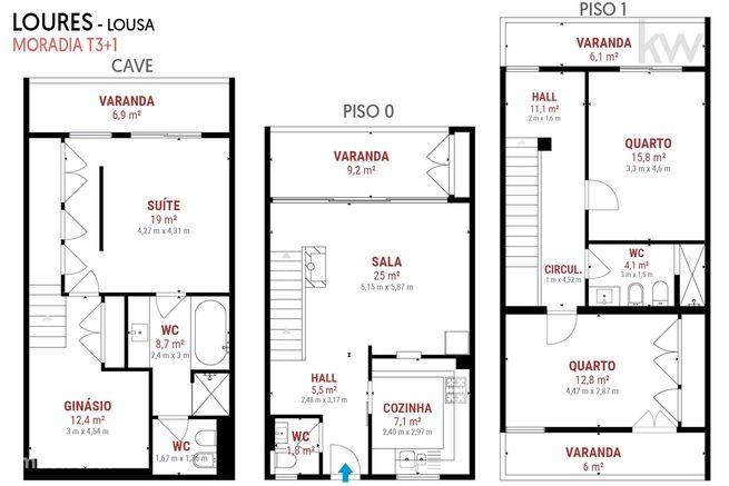Lousa, Lousa - Moradia T3+1 em condomínio fechado com piscina-58