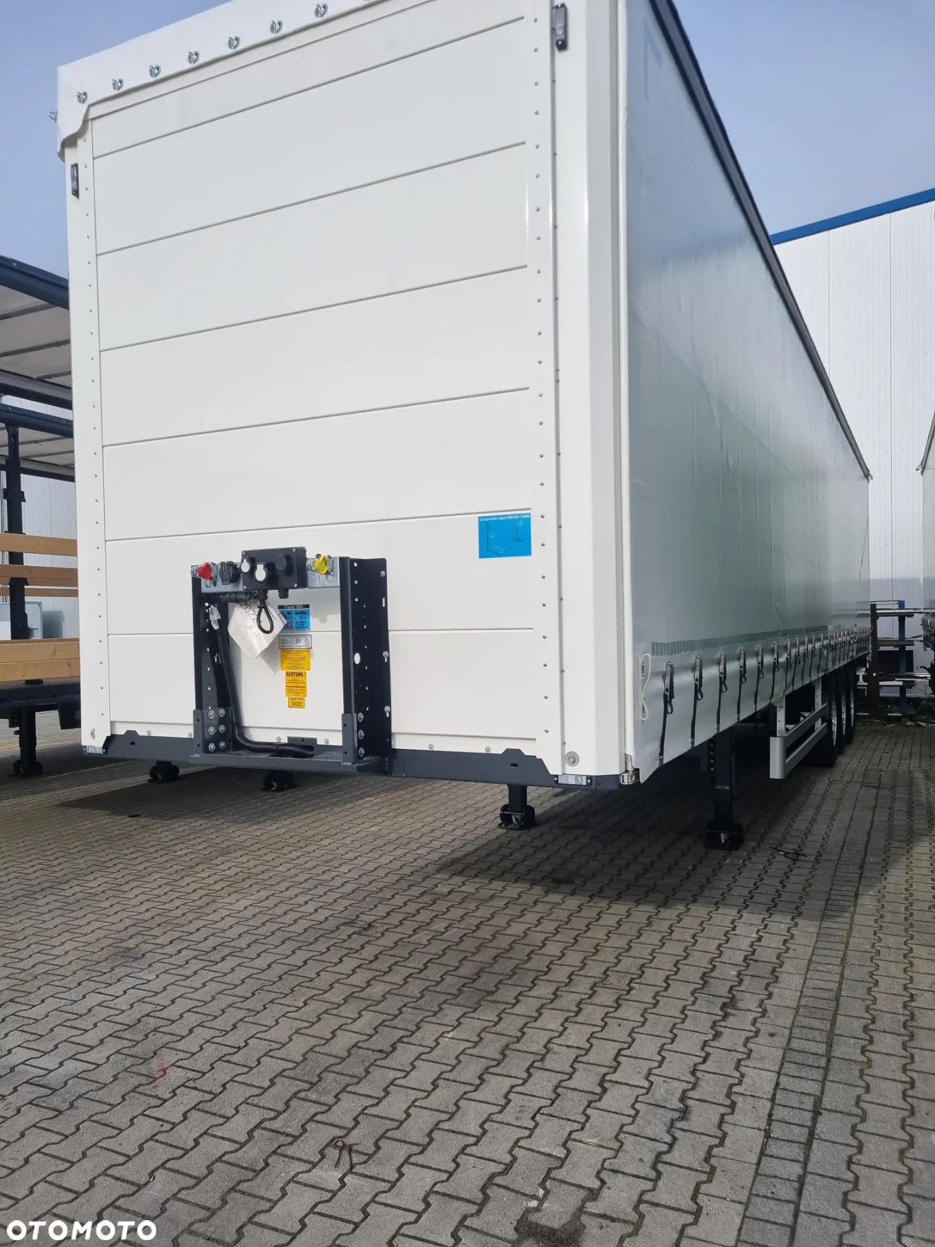 System Trailers Web-Trailer 3-Achs Schiebeplane + Bordwand + FLEXSTRAP - 2