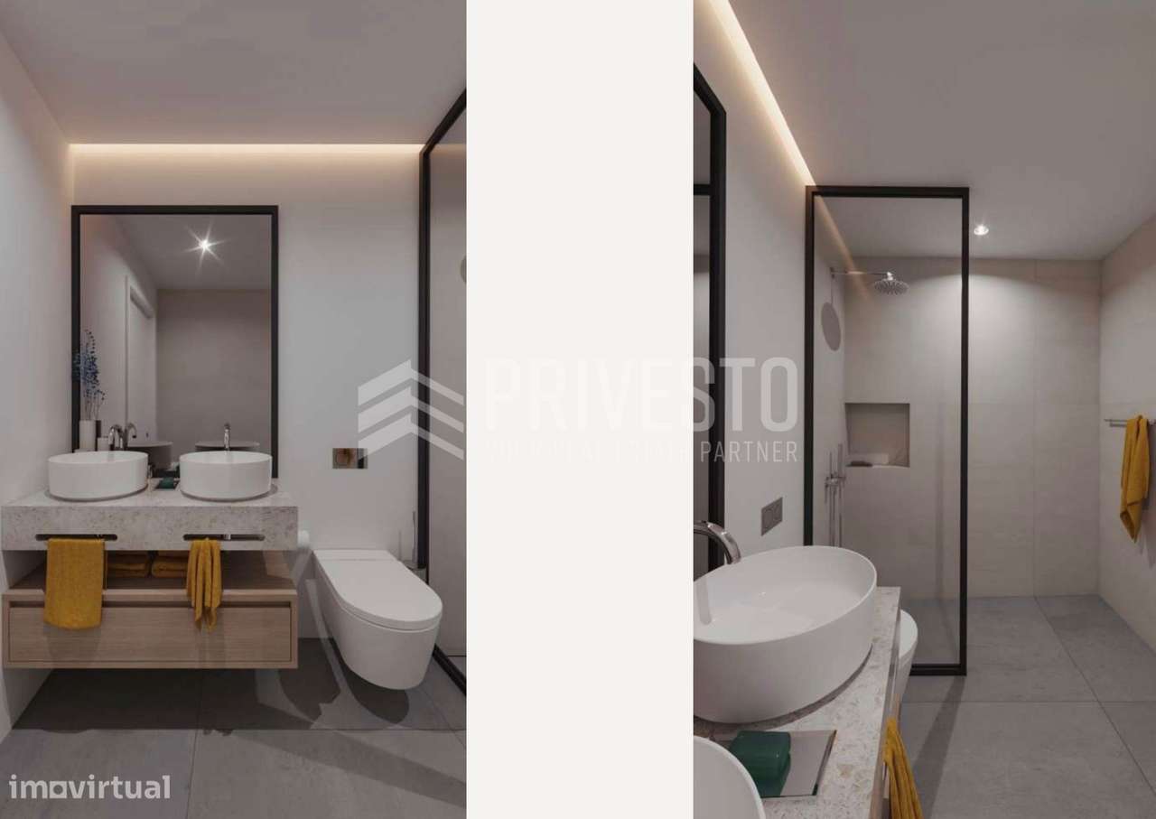 Apartamento T2 NOVO, com terraço - Empreendimento Paiva Couceiro Resid-5
