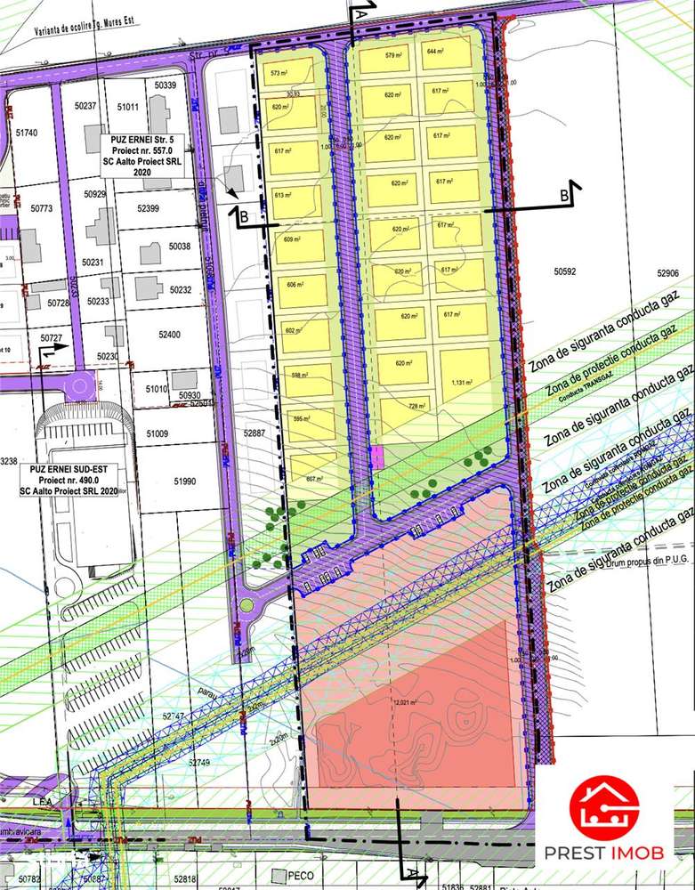 Teren de Vanzare in Ernei – Investitie  cu PUZ in Curs - Imagine principală: 2/2