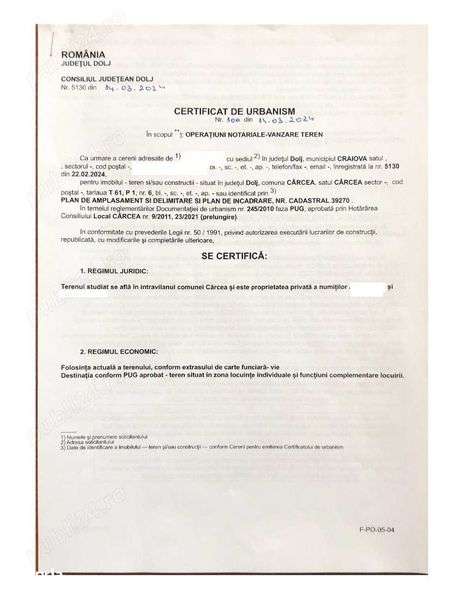 Teren 3400 mp-Ford-Selgros-Carcea-Str Craiovei- DN Craiova-Caracal - Imagine principală: 4/6