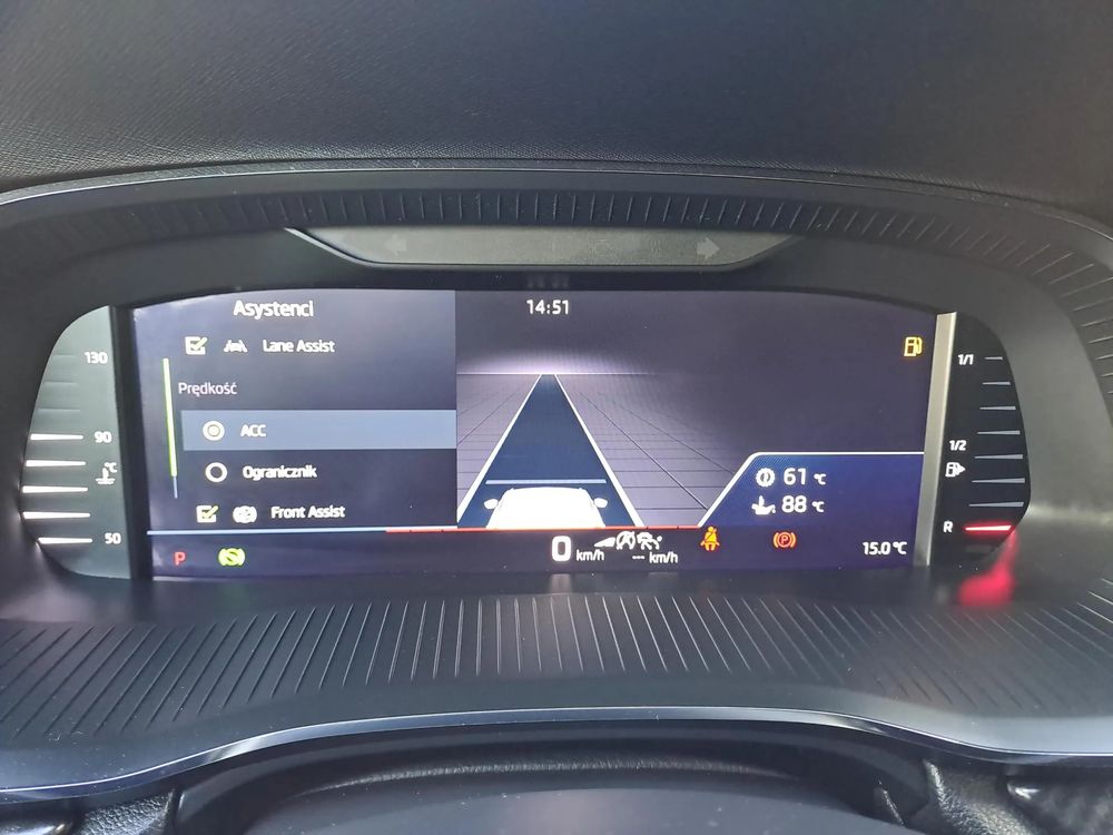 SKODA OCTAVIA RS Selection 245KM DSG Virtual Salon PL 1 właściciel ASO VAT23%