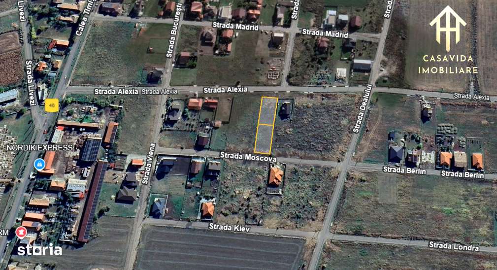 Teren intravilan de vanzare in Dudestii Noi - Imagine principală: 3/4