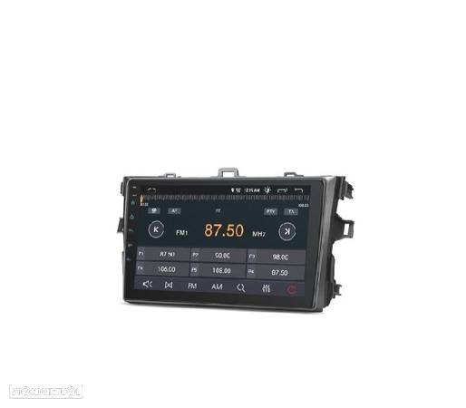 AUTO RÁDIO GPS ANDROID 13 PARA TOYOTA COROLLA 07-13 - 6