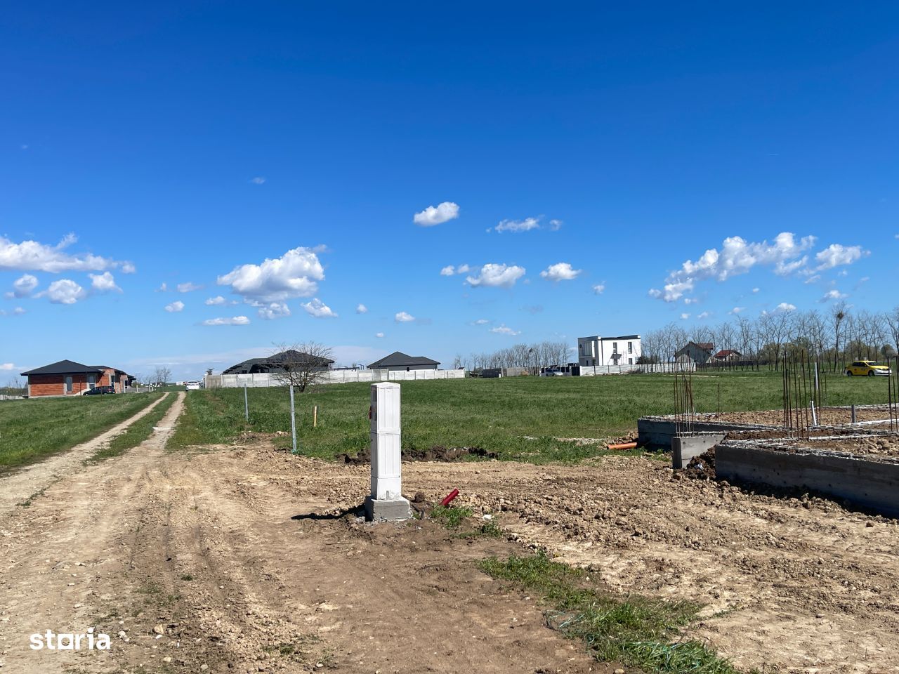 Teren - gaz si curent - constructie imediata - comuna Berceni Ilfov