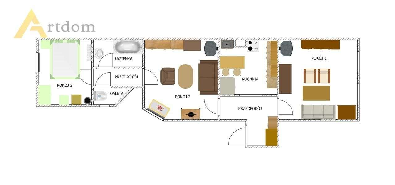 Rodzinne mieszkanie do własnej aranżacji, Centrum-14