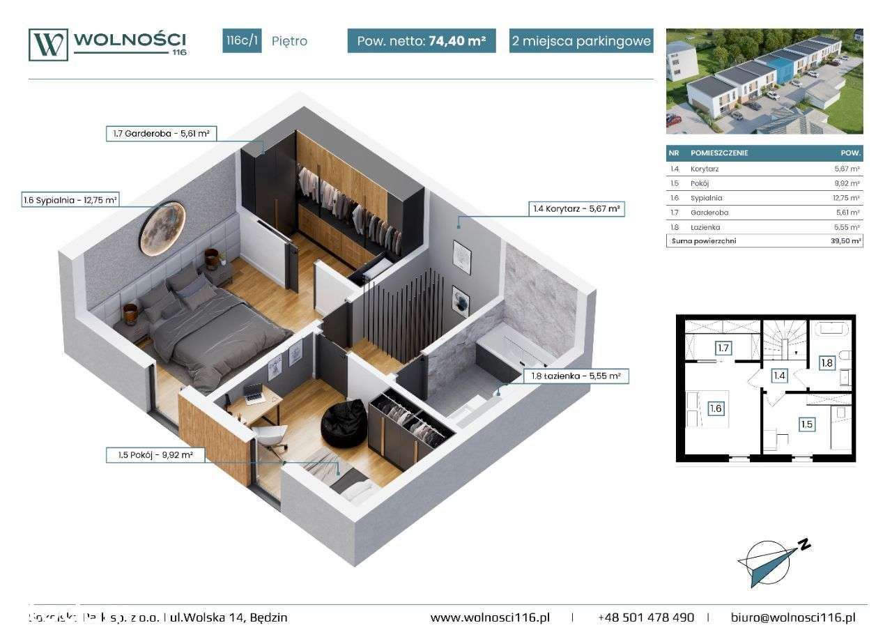 Osiedle Wolności 116, MIeszkanie 4.1 - Pełny obrazek: 3/17