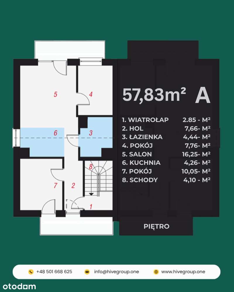 Nowe bezczynszowe mieszkania z ogródkami i parkingiem – Zamość. - Pełny obrazek: 5/11