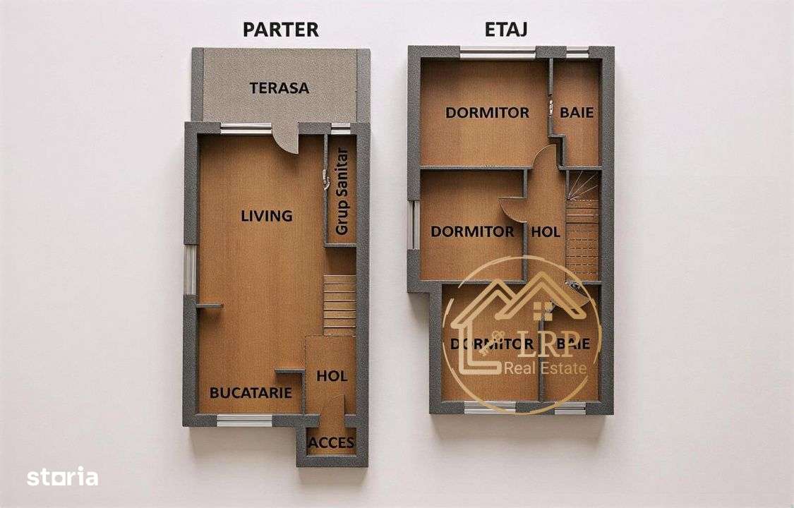 Tunari-Vila P+1 tip duplex, 4 camere, 3 bai-6