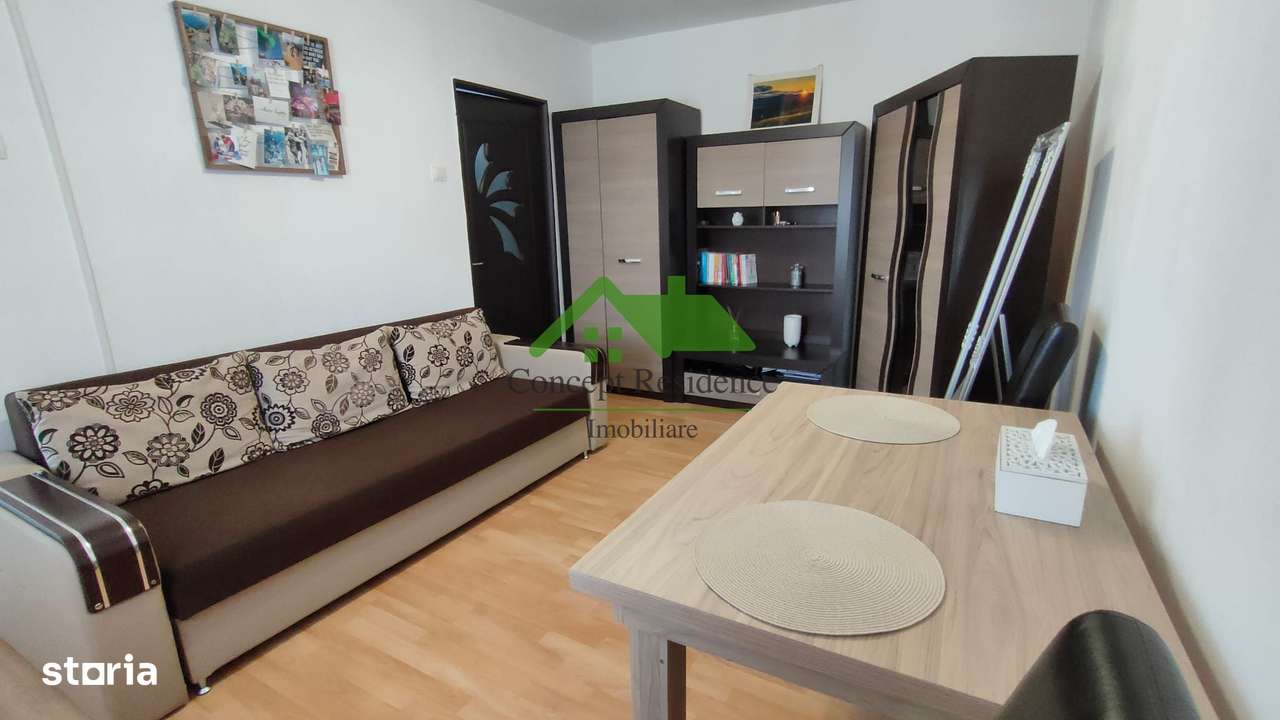 Garsonieră modernă, str. Melodiei – etaj 4/4, mobilată și utilată - Imagine principală: 1/5