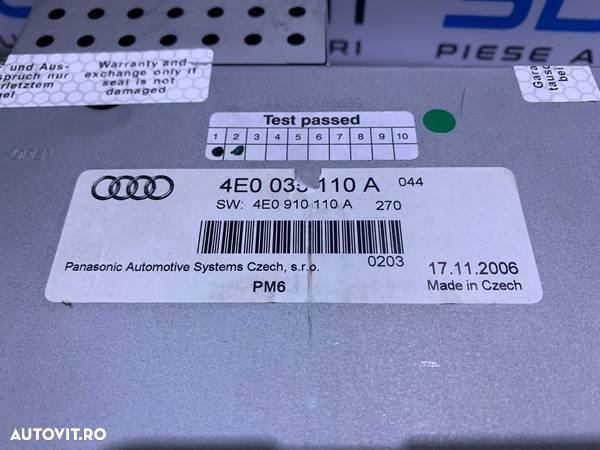 Magazie CD Audi A6 C6 4F 2004 -  2011 Cod : 4E0035110A / 4E0910110A / 4E0 035 110 A / 4E0 910 110 A - 4