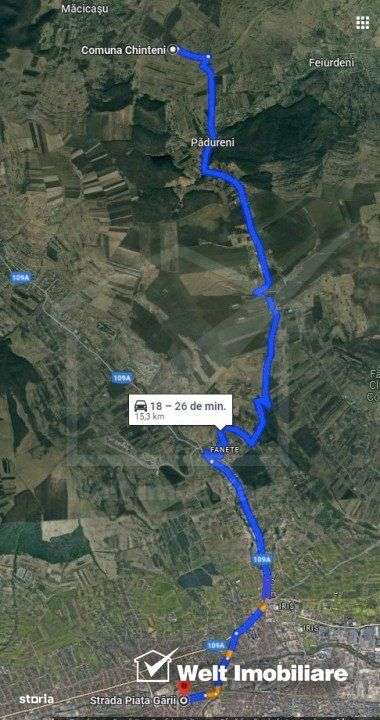 Teren in Macicasu - Chinteni, 2900 mp, intravilan, Lv2 - viitoare cons - Imagine principală: 4/5