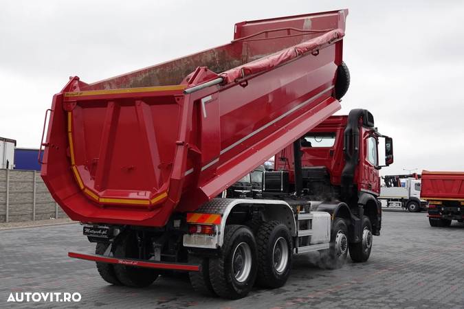 Mercedes-Benz ACTROS 4145 / 8x8 / MANUAL / CANAL SPATE - 4
