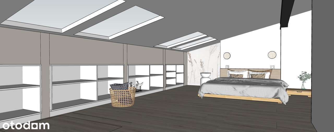 CZYTAJ cały OPIS | Nowe Mieszkanie na Poddaszu - Spokój i Zieleń - Pełny obrazek: 4/9