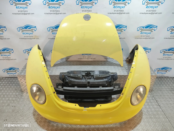 FRENTE COMPLETA VW VOLKSWAGEN NEW BEETLE 1 I MK1 9C1 1C1 CAPOT PARACHOQUES GUARDA-LAMAS OTICAS RADIADOR VENTILADOR FRENTE FIBRA REFORÇO - 20