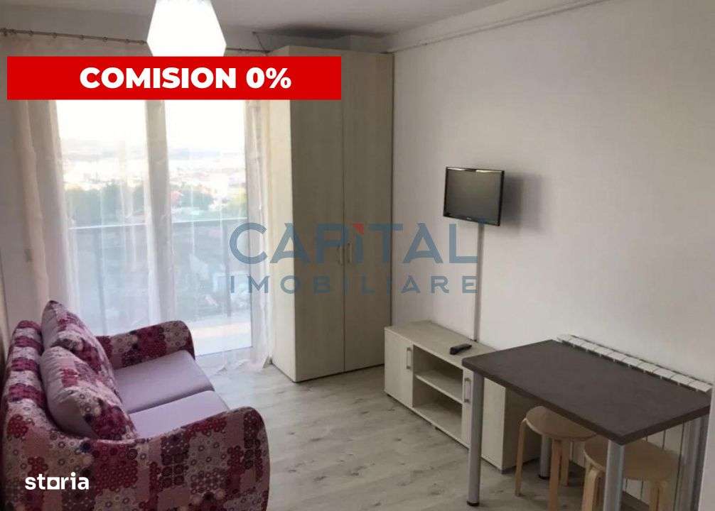 FARA COMISION! Apartament 1 camera, etaj 7/8, A. Muresanu Sud, zona SI - Imagine principală: 1/6