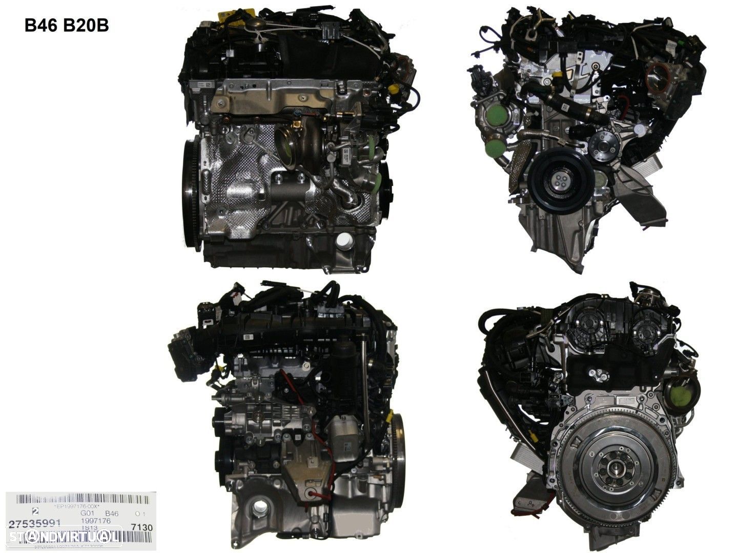 Motor Completo  Novo BMW X3 (G01) 30e xDrive B46B20B - 1