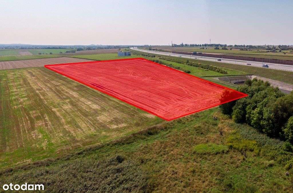 działka inwestycyjna bezpośrednio przy A1 Gliwice - Pełny obrazek: 2/9