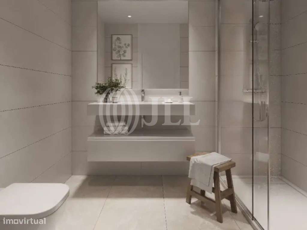 Apartamento T2, novo, no Ribamar, com piscina e estacionamento, em ... - Grande imagem: 4/43