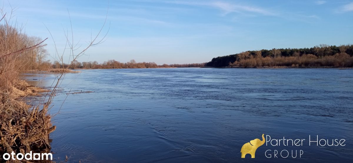 Widokowa działka 3000 m2 nad Bugiem Gulczewo