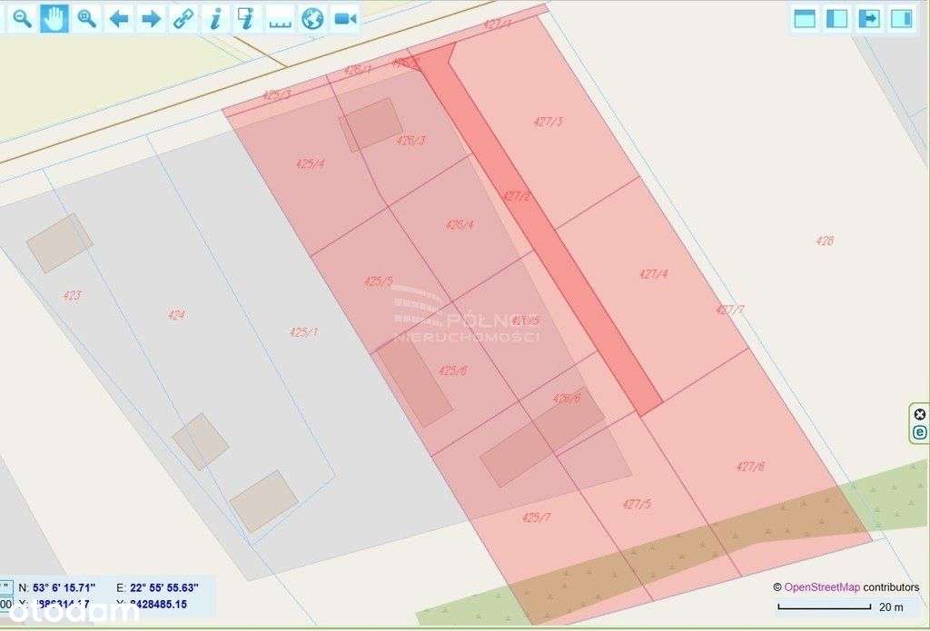 Działki z Mpzp w Kościukach gm. Choroszcz - Pełny obrazek: 5/7