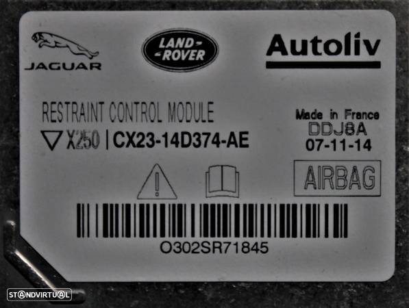 CENTRALINA AIRBAG JAGUAR XF - 3