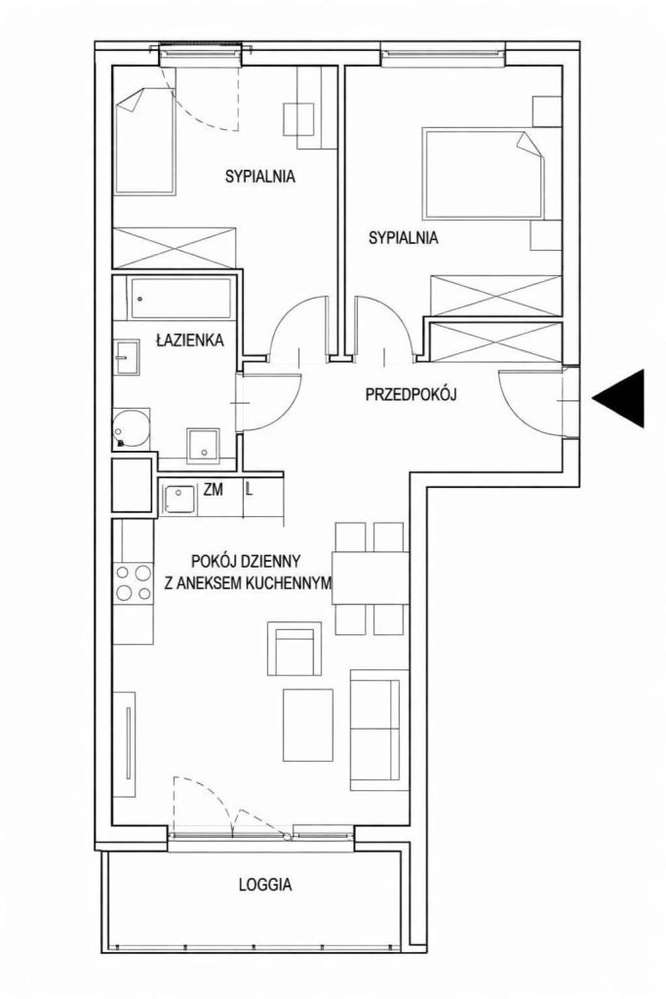 Nowoczesne mieszkanie przy Bonarce + m. post.-18