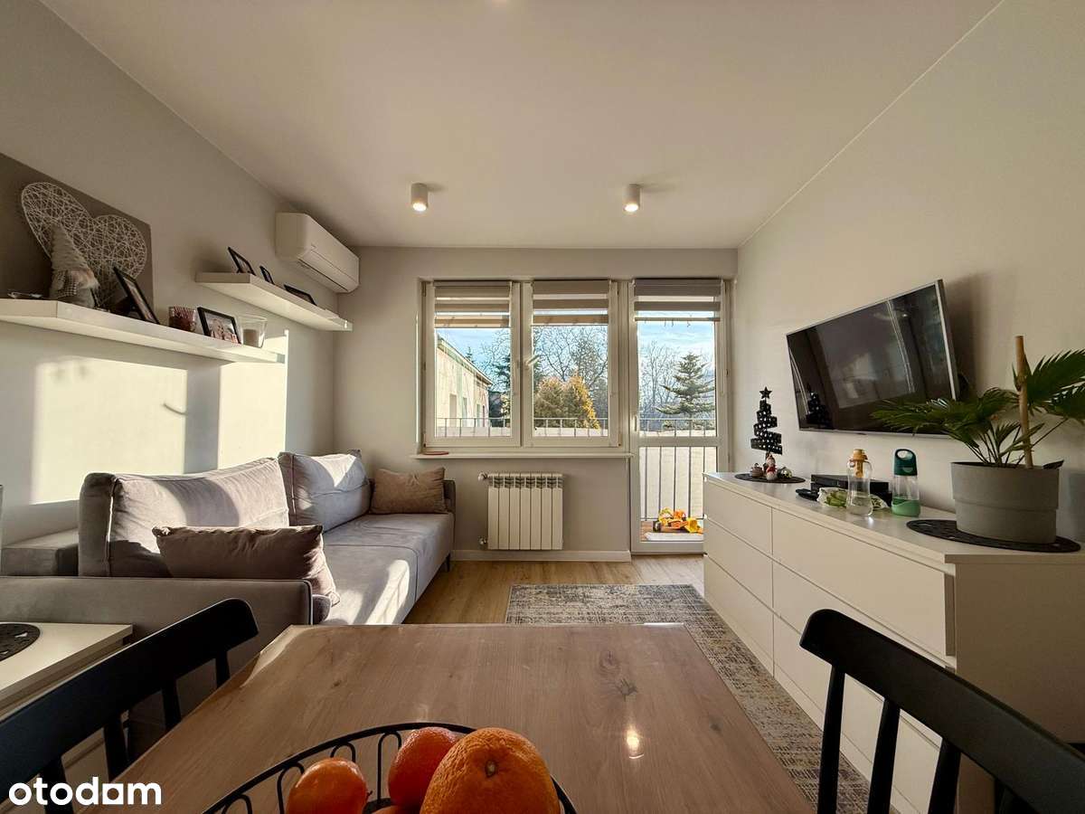 2 pokoje po remoncie | 35,5 m² | Balkon loggia | Klimatyzacja | - Pełny obrazek: 4/9