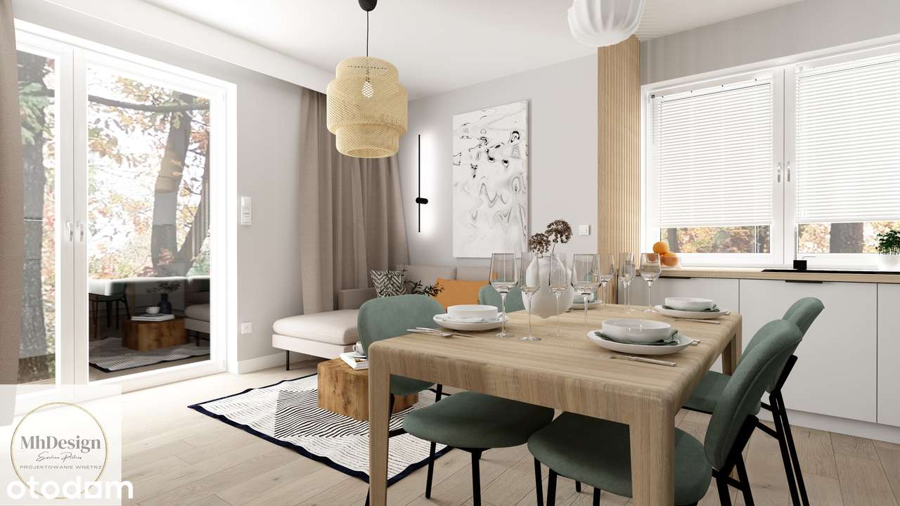 Wykończone mieszkanie z ogródkiem w Cygańskim Lesie-14