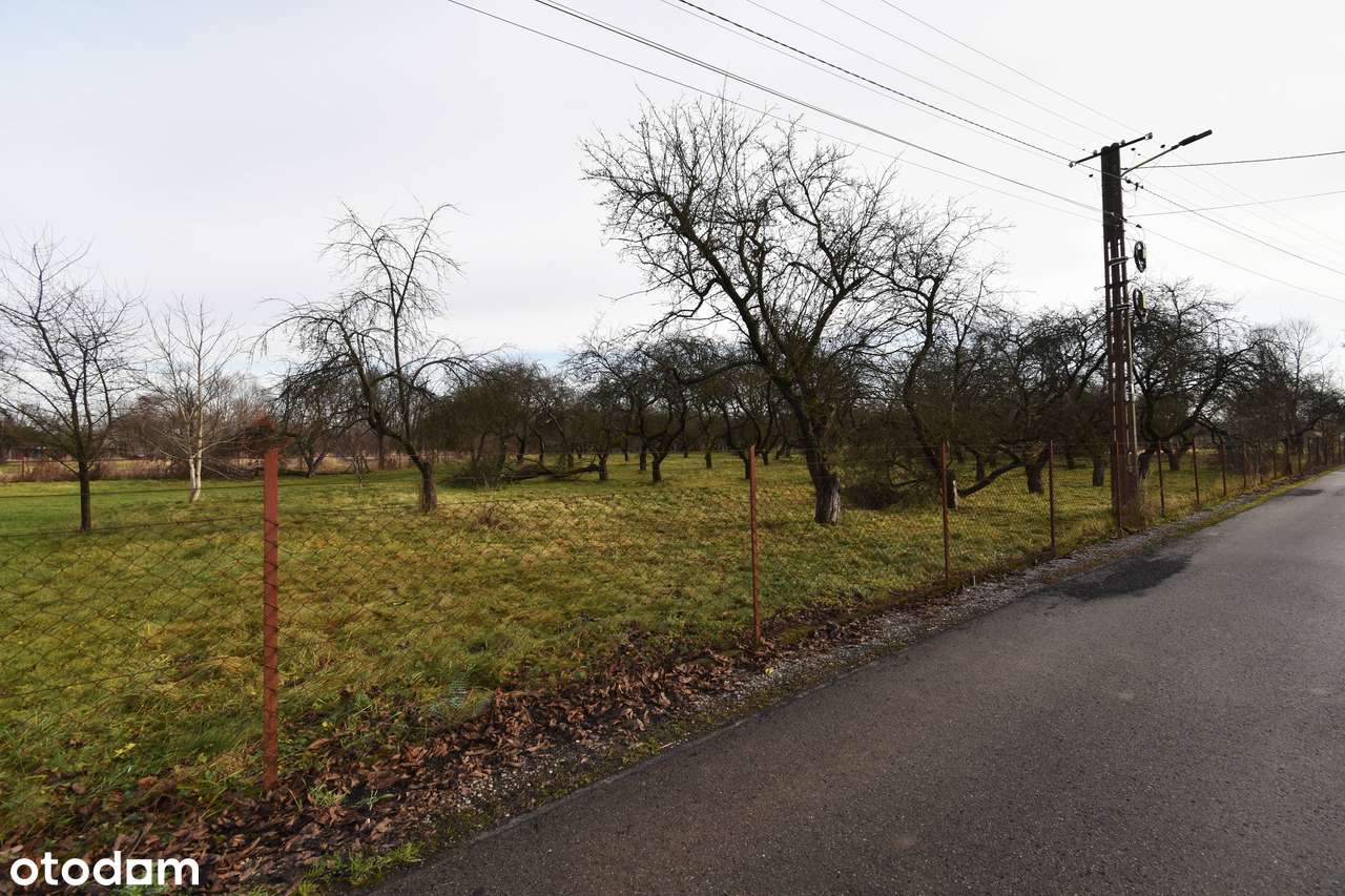 Działka z WZ tylko 4,3 km od centrum Łańcuta, przy drodze asfaltowej-9