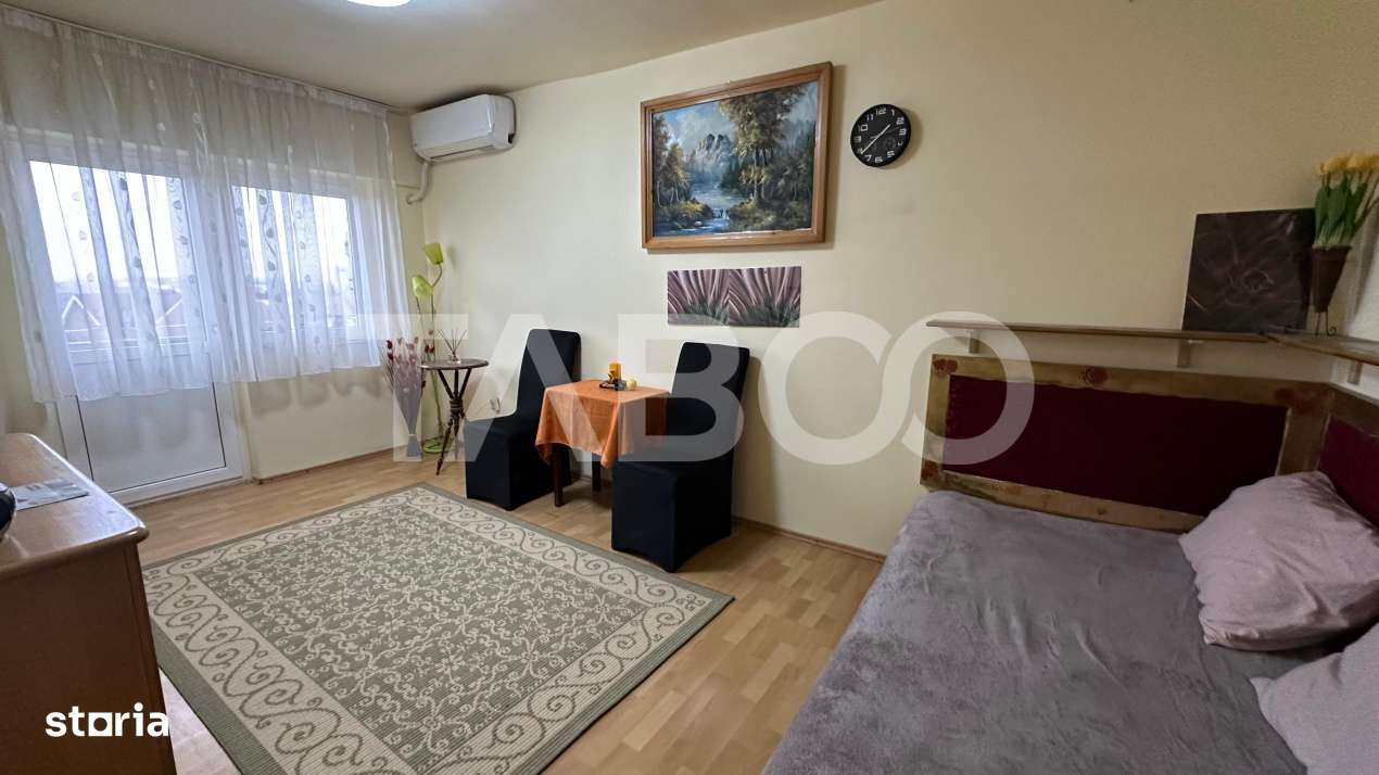 Garsoniera etaj intermediar decomandata balcon Calea Dumbravii - Imagine principală: 2/10