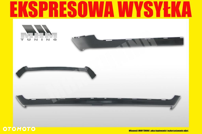 SPOILER ZDERZAK MERCEDES E-KLASA W210 1995 - 2