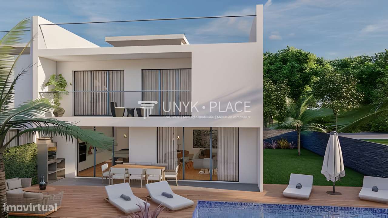 Moradia T3 em Projeto com Piscina Privada-3
