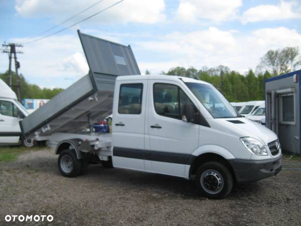 Mercedes-Benz SPRINTER DOKA 7- OSÓB + WYWROTKA NA 3 - STRONY. ORYGINAŁ - 9