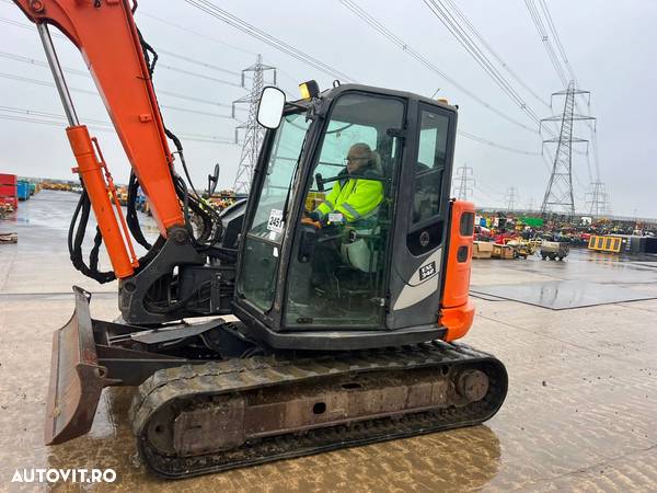 Hitachi Zaxis ZX 85 USB Mini Excavator pe șenile - 4