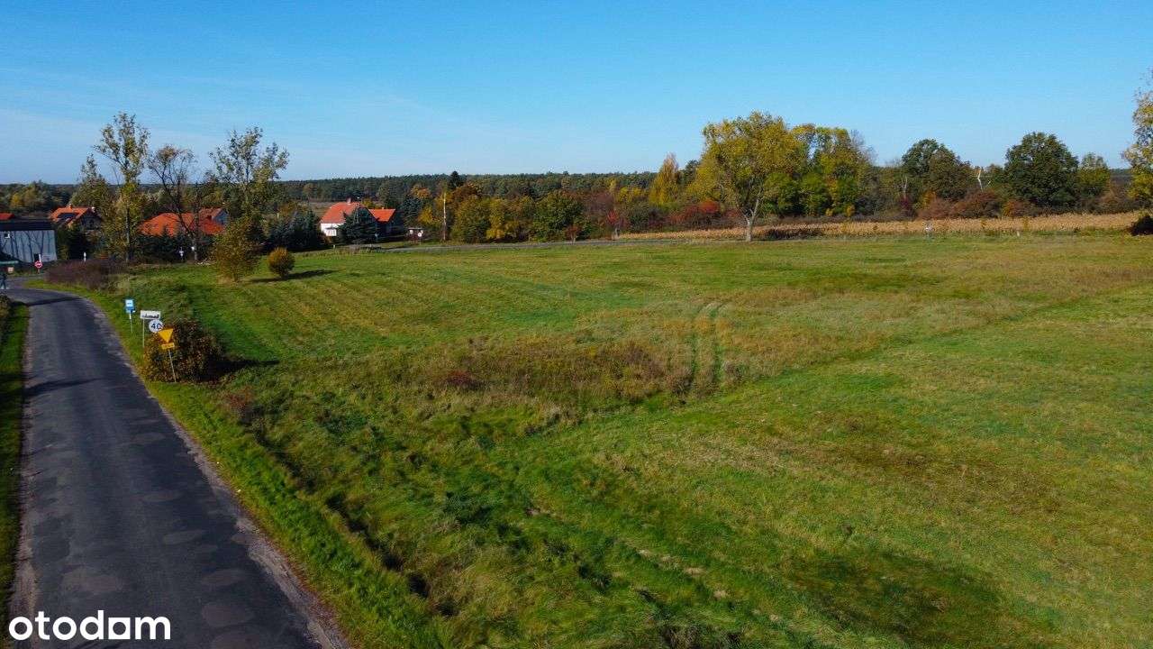 Działka Raszówka - inwestycja - gaz, kanalizacja - Pełny obrazek: 2/5