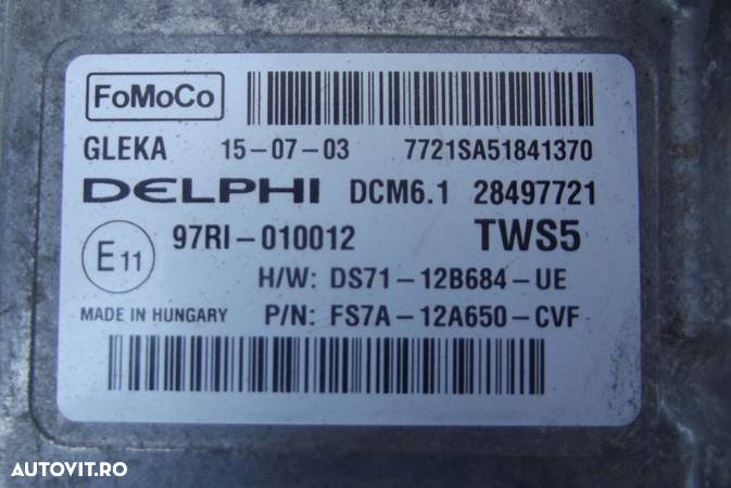 Calculator motor Ford Mondeo MK5 2.0tdci euro 6 Kuga Galaxy ECU - 1