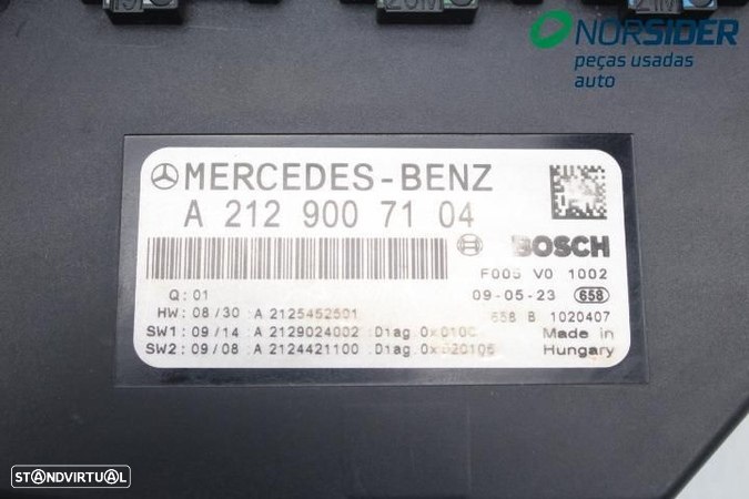 Caixa fusiveis comparti motor Mercedes Classe E (212)|09-13 - 3