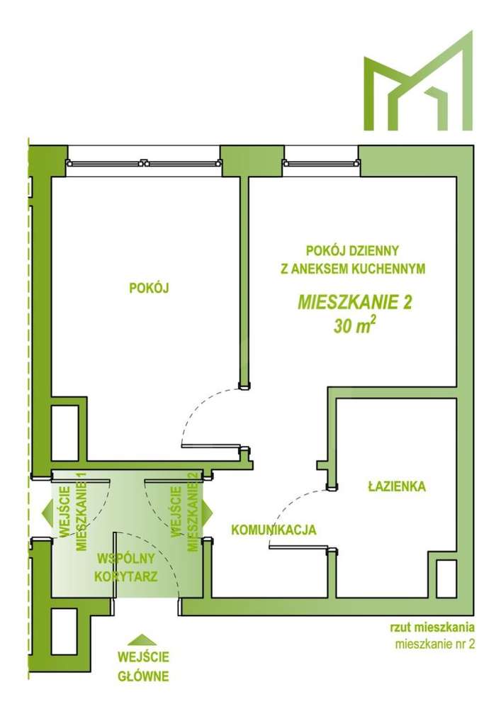 4 pokojowe mieszkanie przy jeziorze Maltańskim-18
