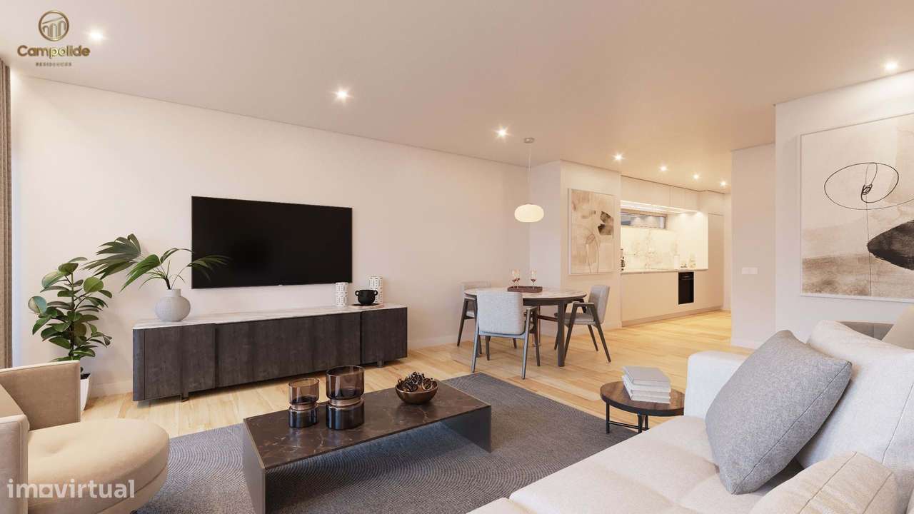 Apartamento T1 com terraço e parqueamento no "Campolide Residences", L - Grande imagem: 4/23