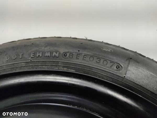 KOŁO ZAPASOWE DOJAZDOWE TOYOTA YARIS II 15 4x100 125/70R15 ET39 2006-2012 - 5