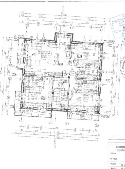 Apartament 4 camere, 123 mp, 4 balcoane, str. Campului, semifinisat-6