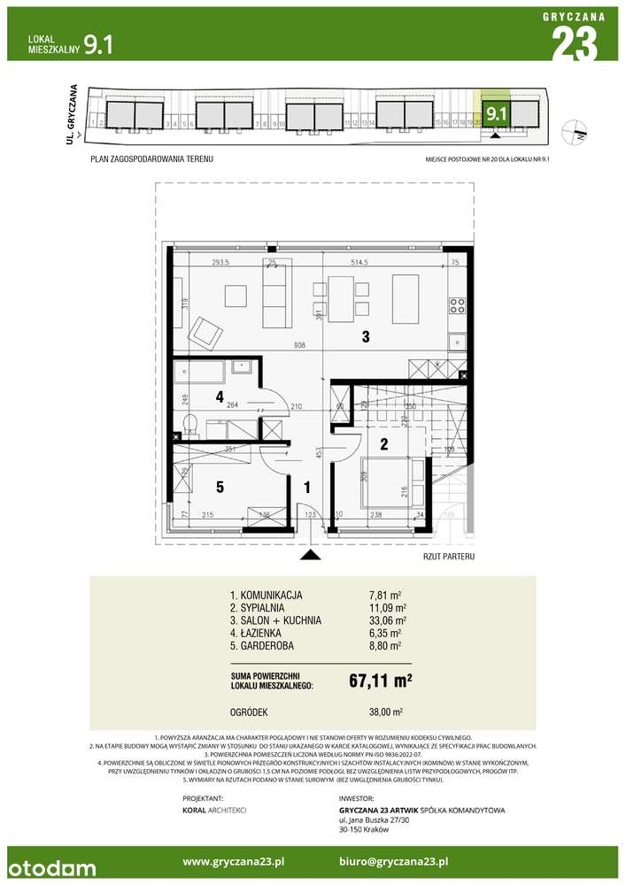 Apartament z ogródkiem. Standard Premium-8
