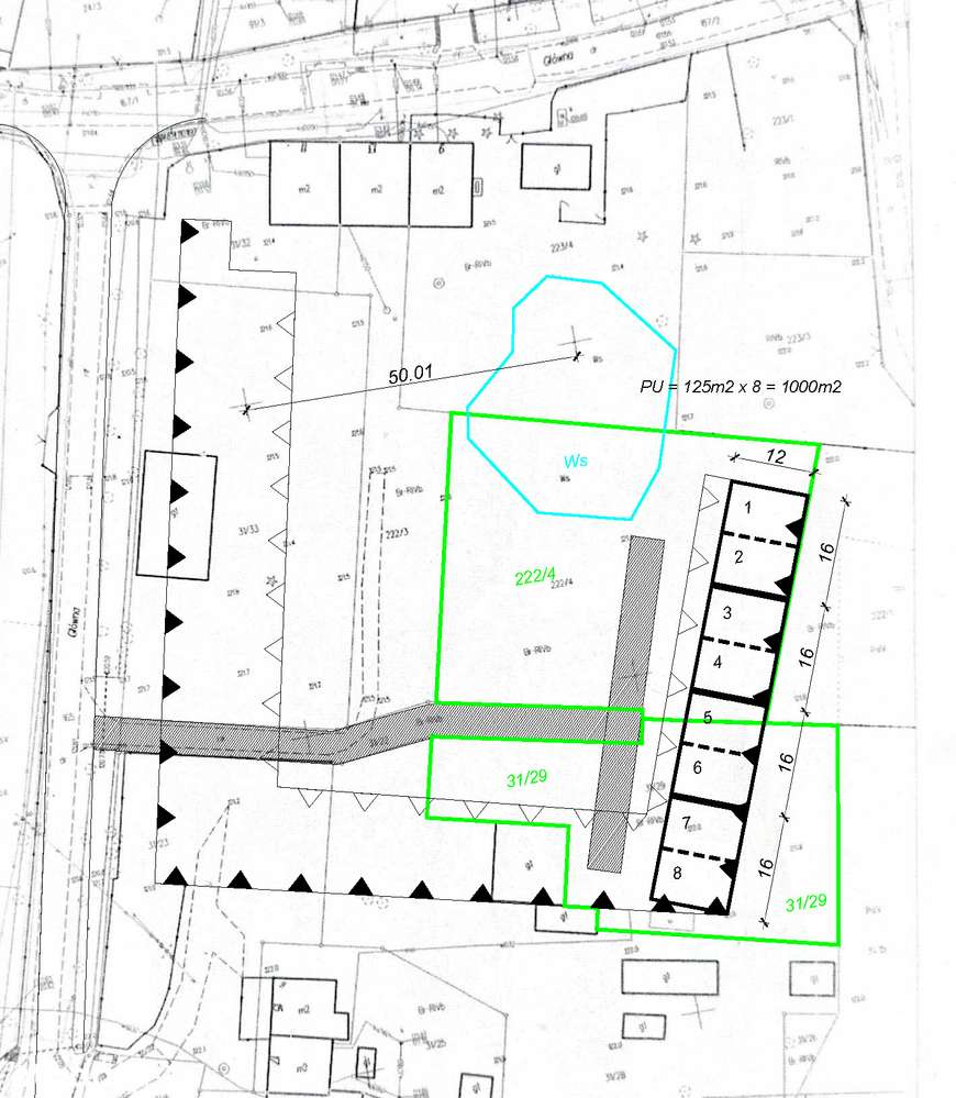 Inwestycyjna wielomieszkaniowa PUM 1800m2-5