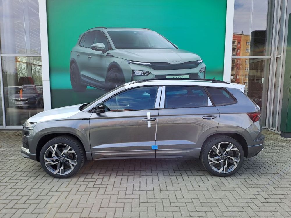 SKODA KAROQ 2.0 TSI 190KM DSG 4x4 SPORTLINE, fabryczny hak, dostępny od ręki